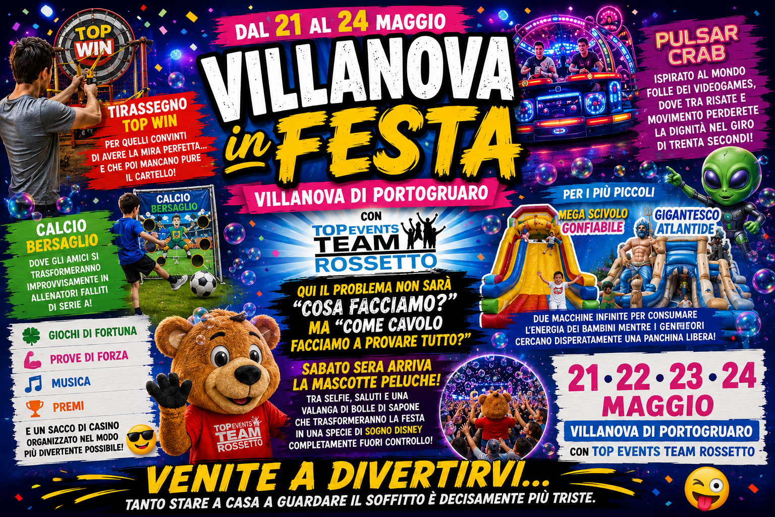 Villanova in Festa torna e quest’anno sarà impossibile stare fermi